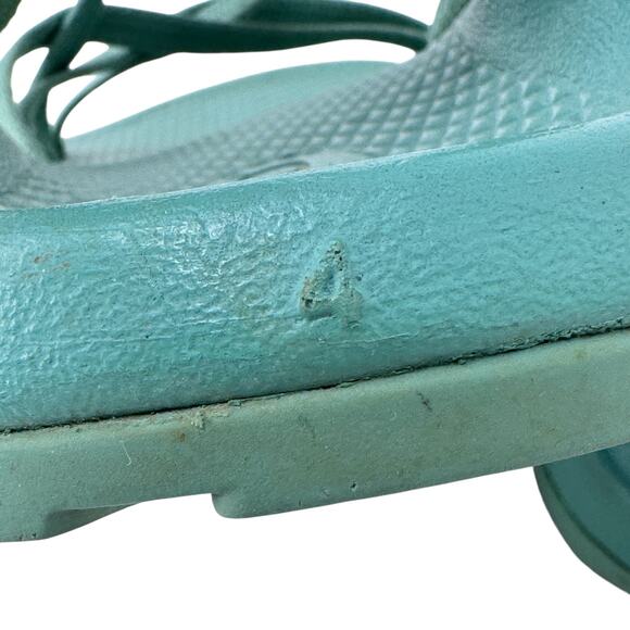 Chaco ZX1 EcoTread Sandal Kid's 4 Green Diamond‎ Classic Fit Slip-Resistant - Picture 7 of 11